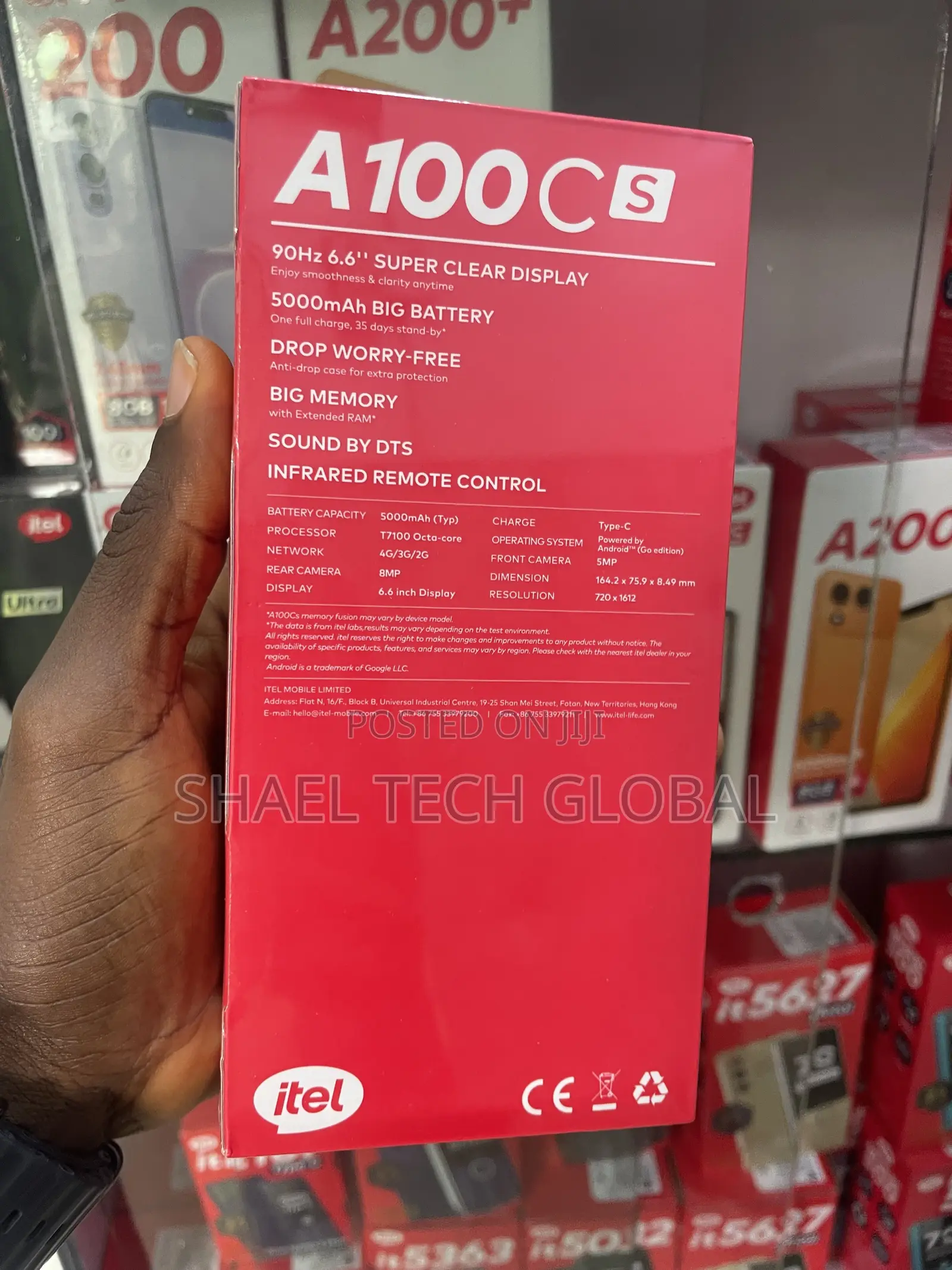 New Itel A100C 64 GB
