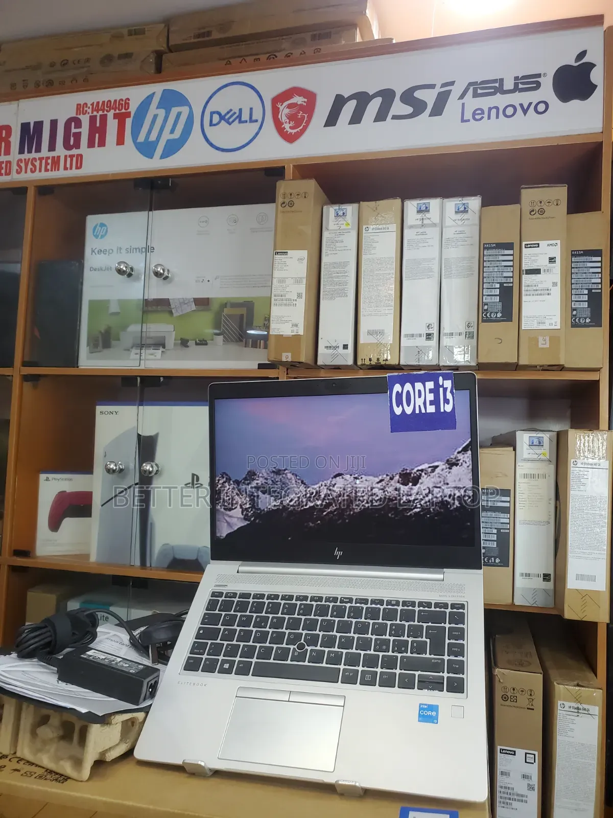 New Laptop HP EliteBook 725 8GB Intel Core i3 SSD 512GB