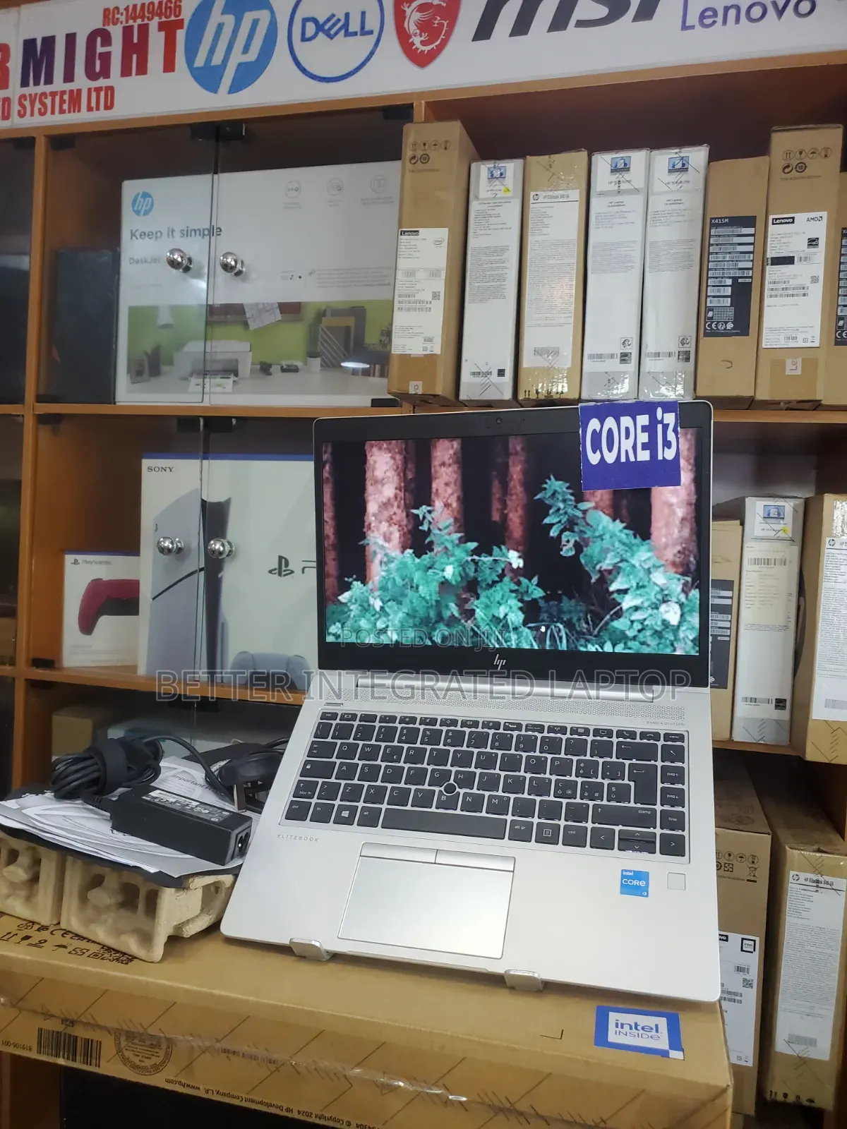 New Laptop HP EliteBook 725 12GB Intel Core i3 SSD 512GB