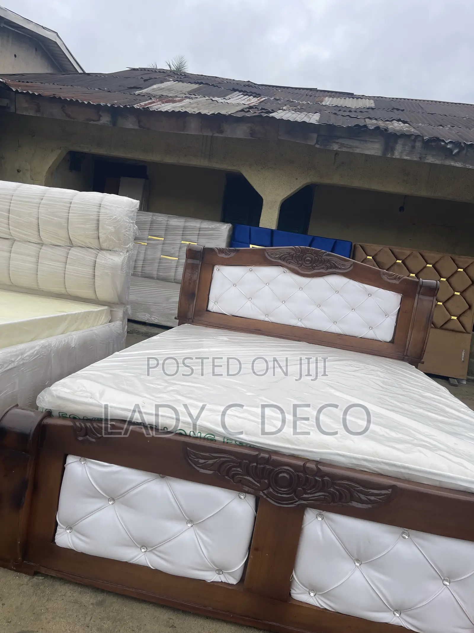 Luxury Wood Bed Frame