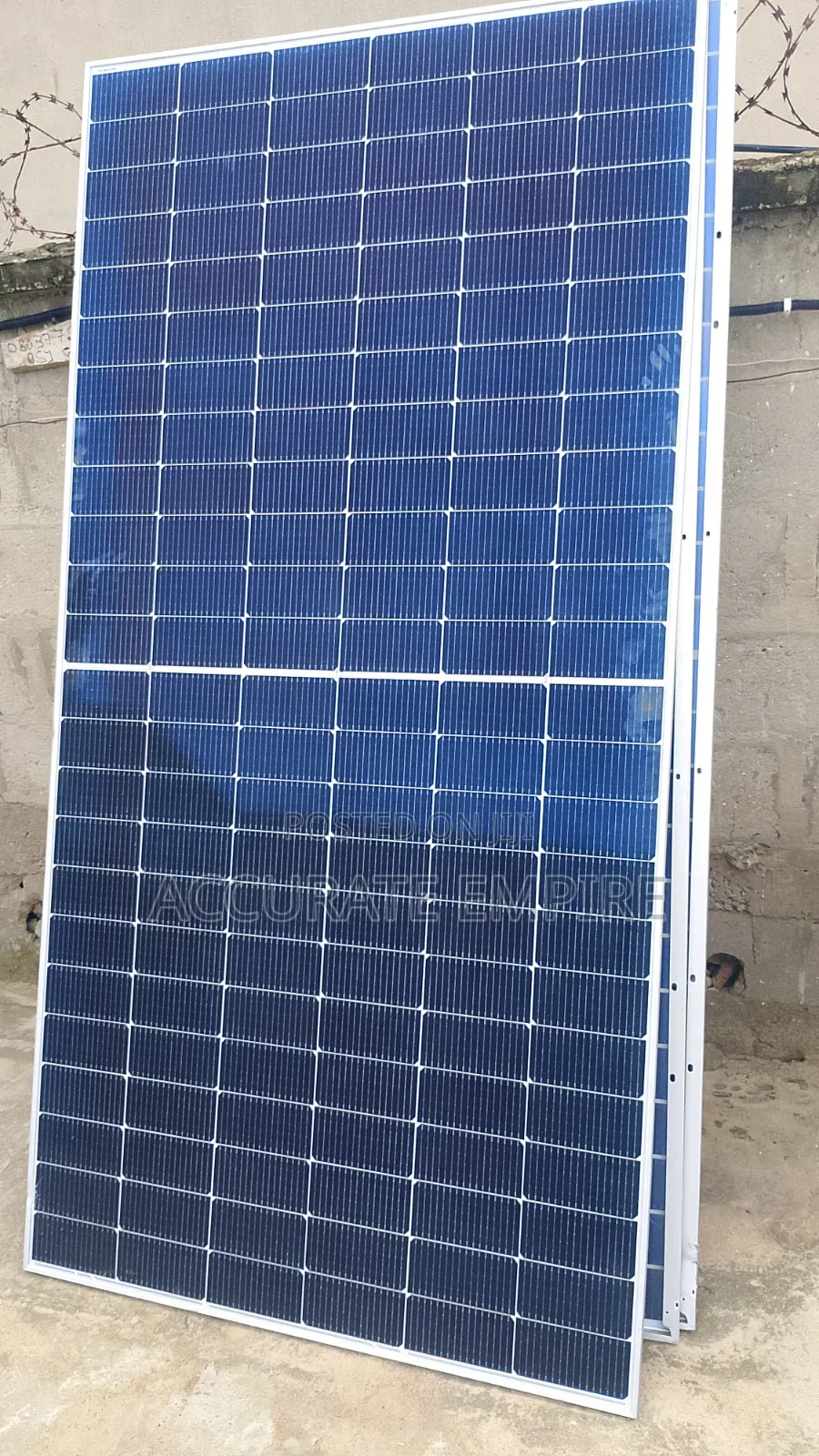 Jinko and Other Types of Panels Available.