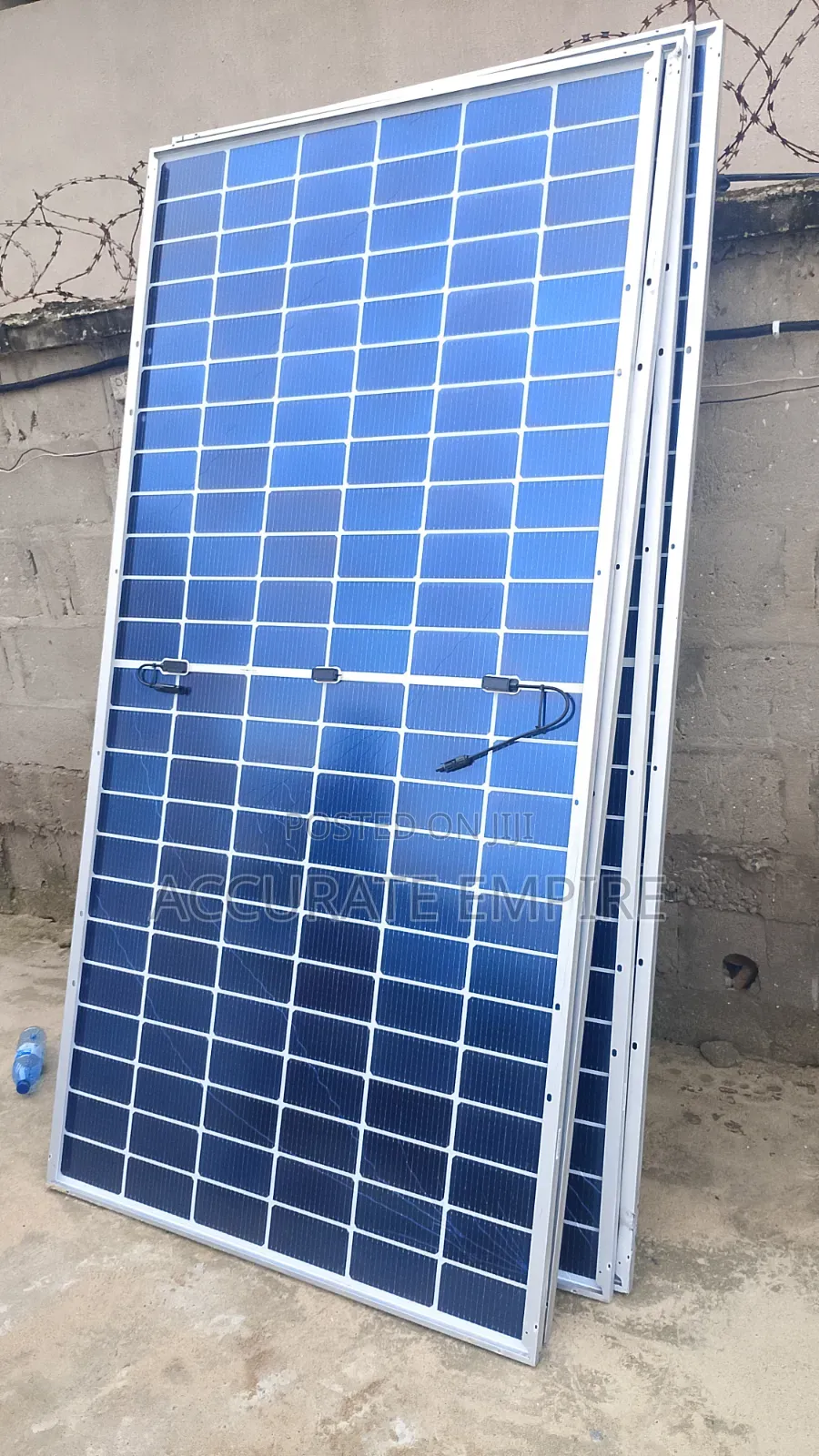 Jinko and Other Types of Panels Available.
