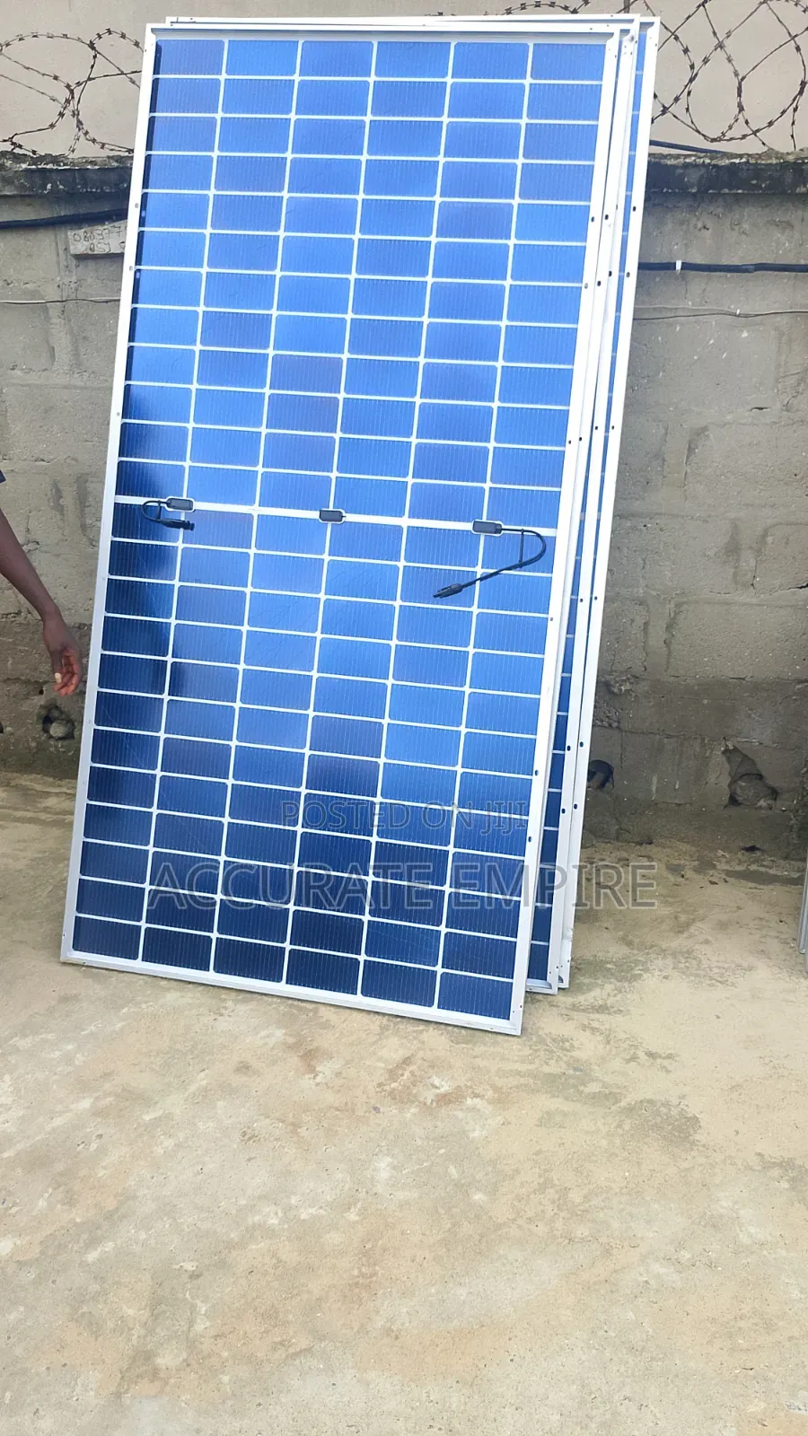 Jinko and Other Types of Panels Available.
