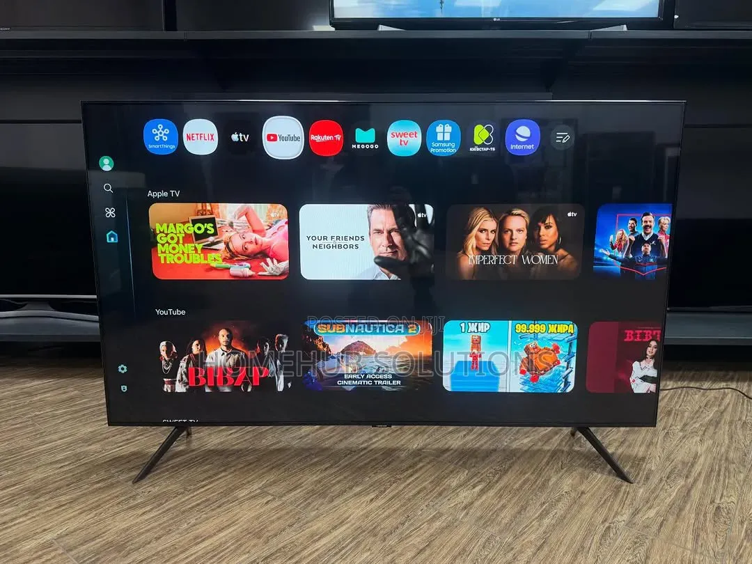 55 Inches Samsung Qled Frameless Smart TV With Magic Remote