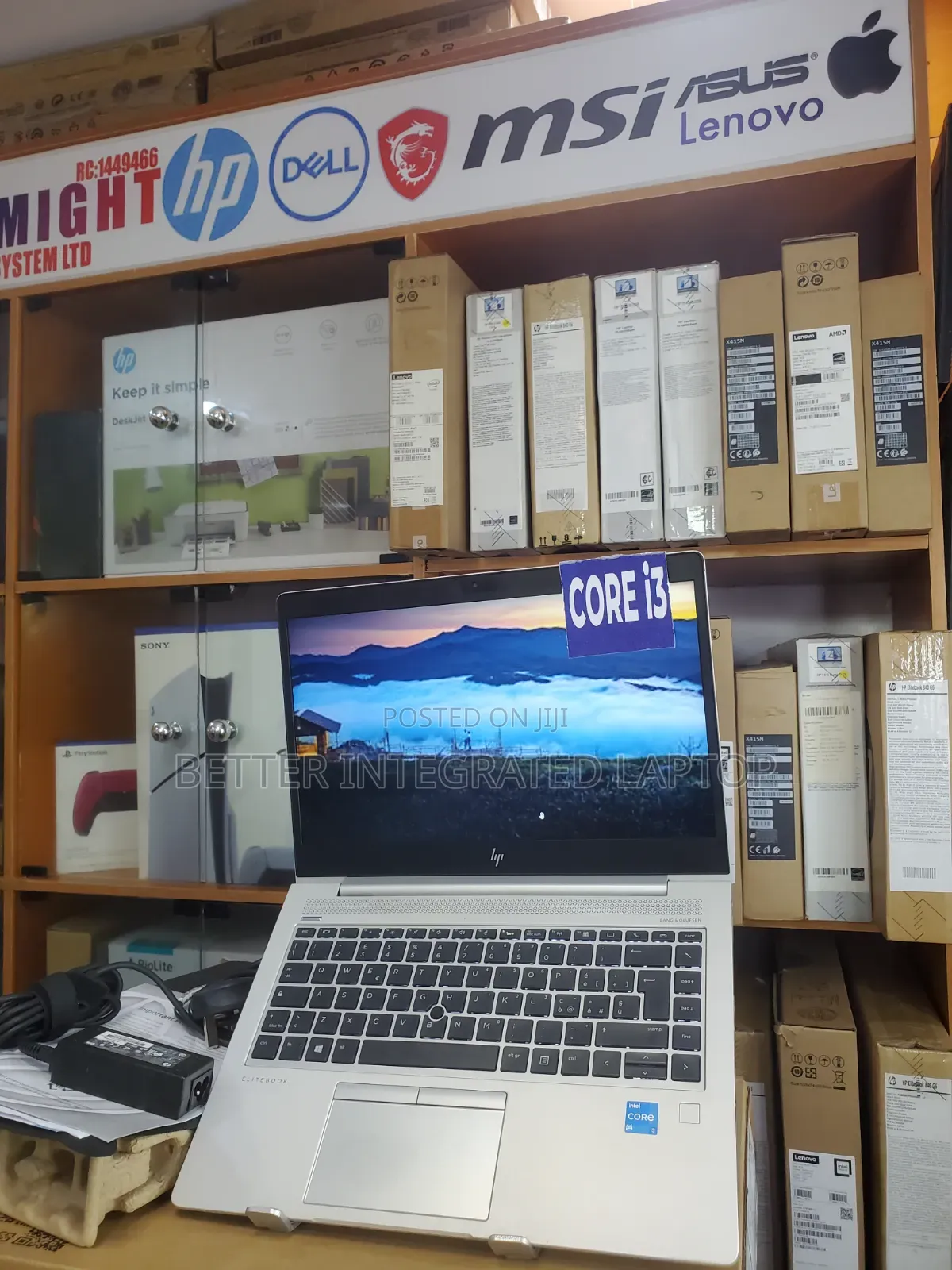 New Laptop HP EliteBook 725 16GB Intel Core i3 SSD 512GB