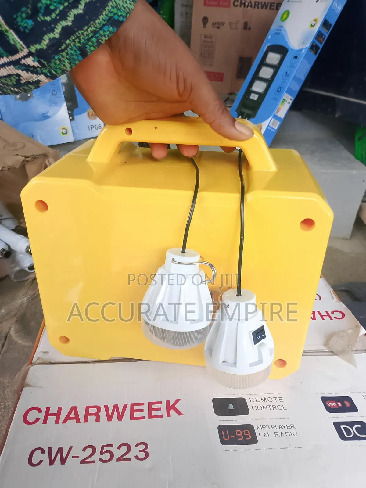 Brand New 50W Portable Solar Home Lighting System