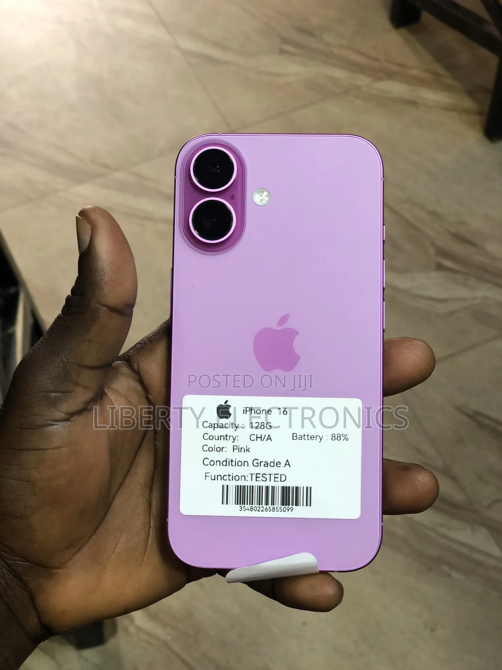 Apple iPhone 16 128 GB Pink