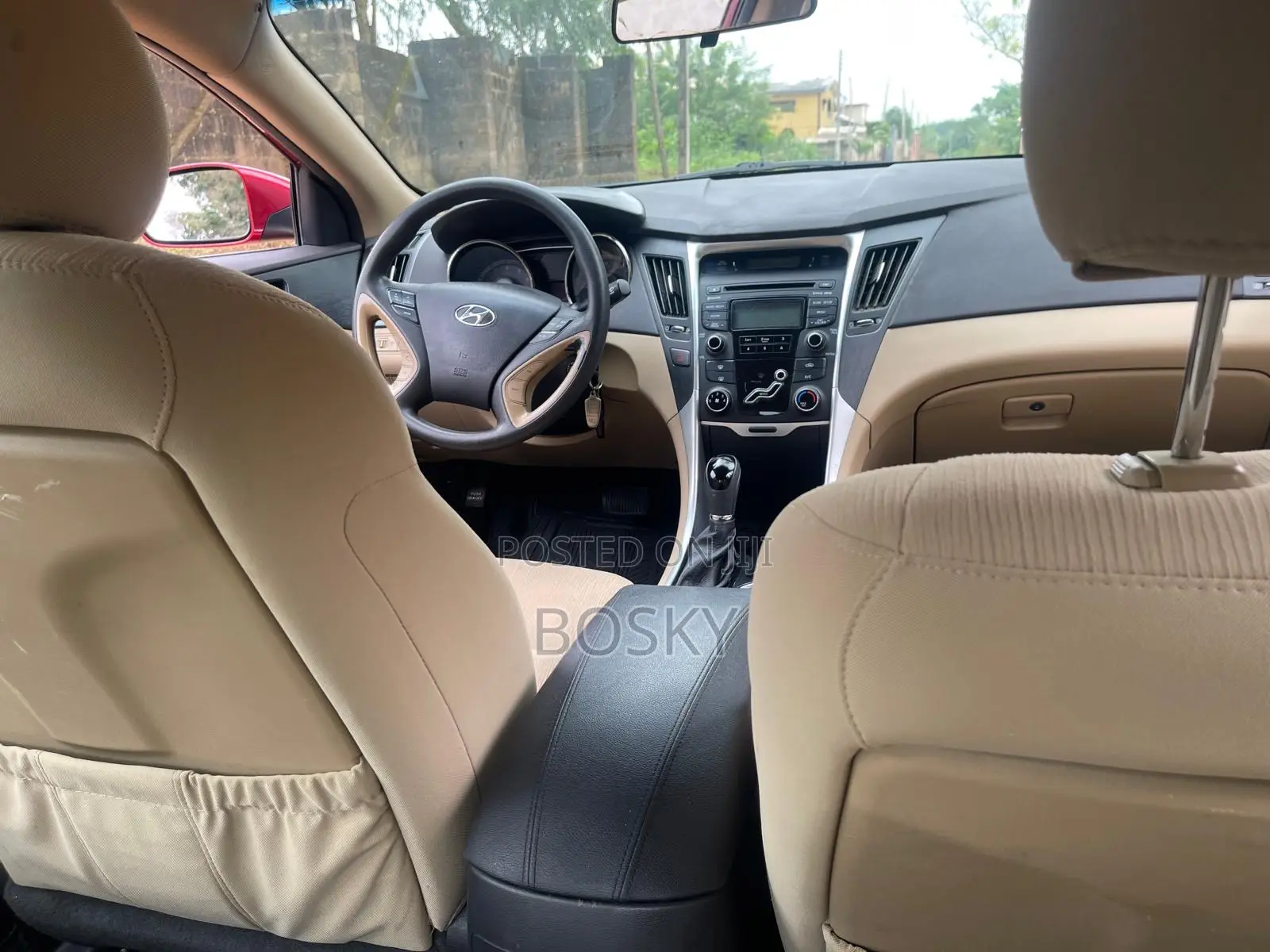 Hyundai Sonata 2013 Red