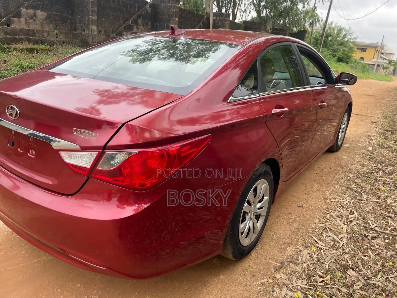 Hyundai Sonata 2013 Red