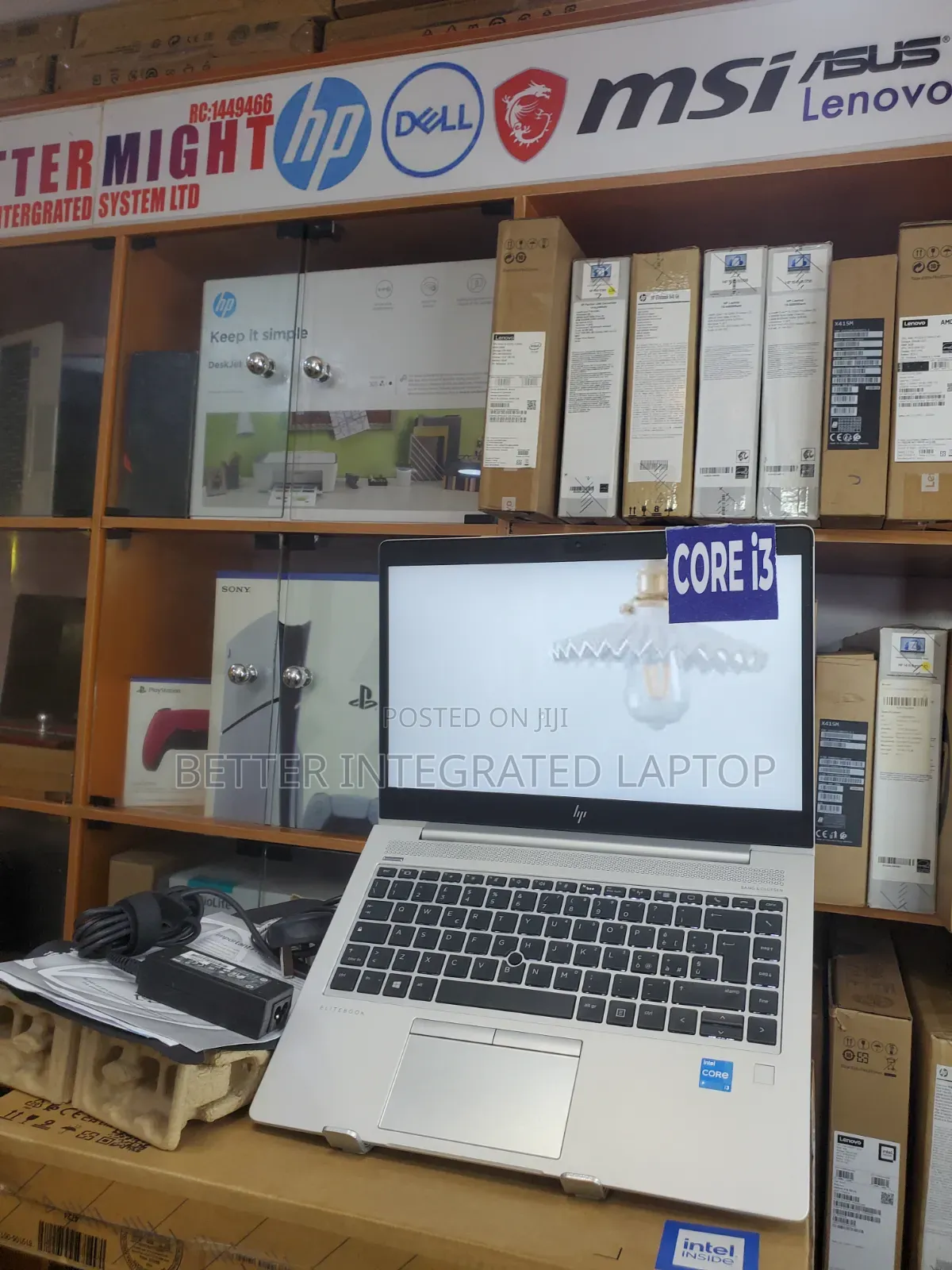 New Laptop HP EliteBook 725 G2 8GB Intel Core i3 SSD 256GB