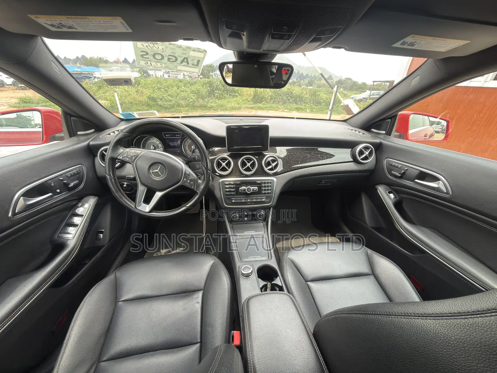 Mercedes-Benz CLA-Class 2014 Red