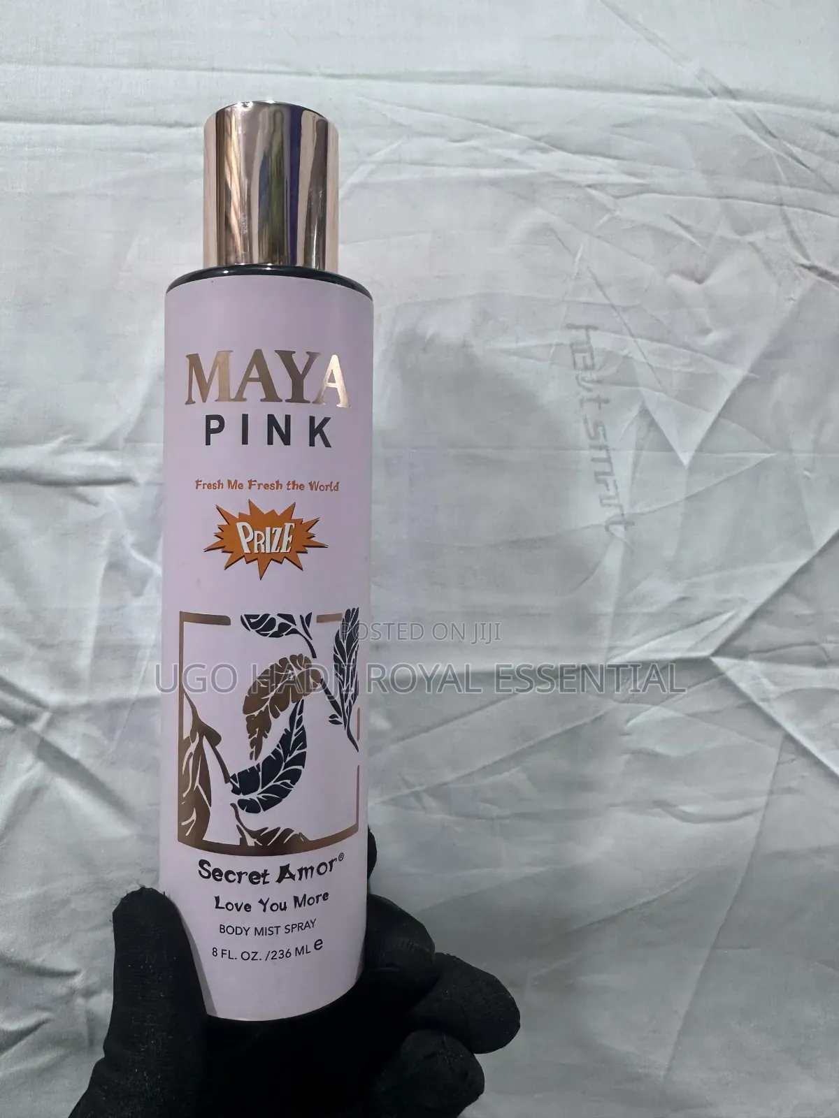 Secret Amor Maya Pink Body Mist Spray