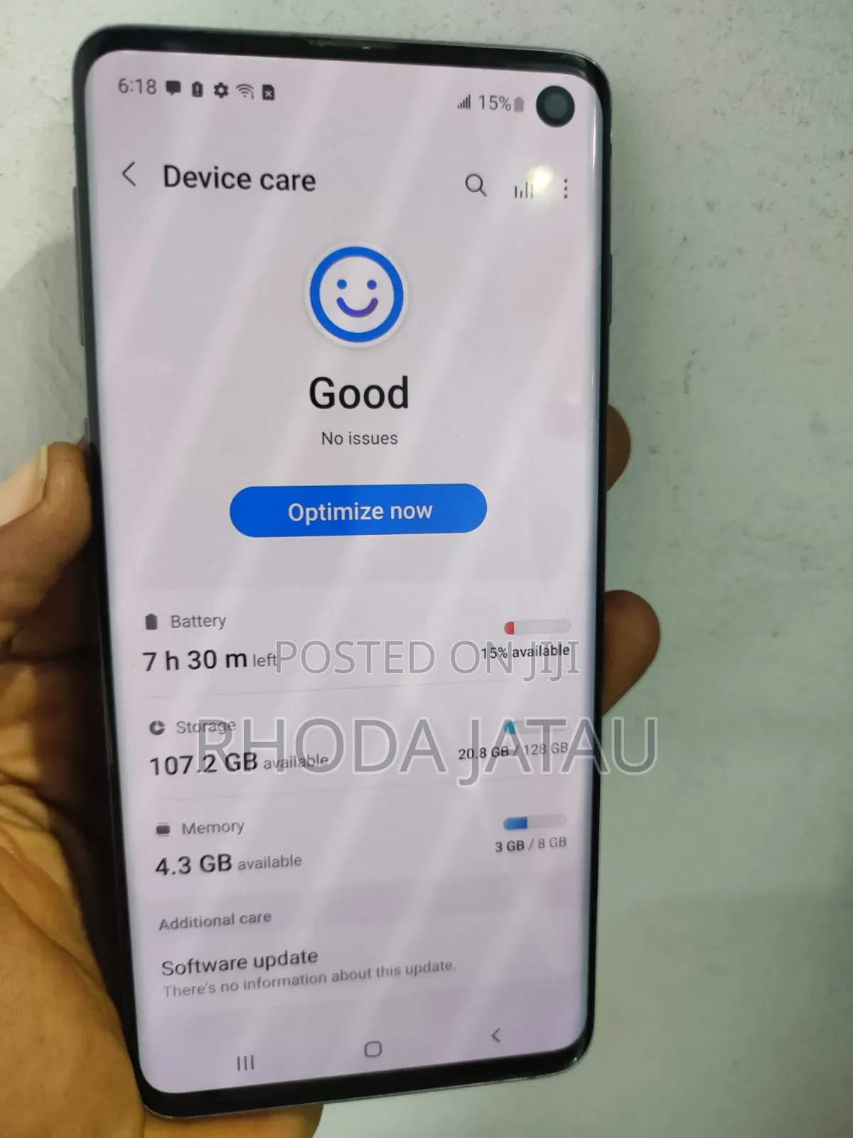 Samsung Galaxy S10 128 GB Black