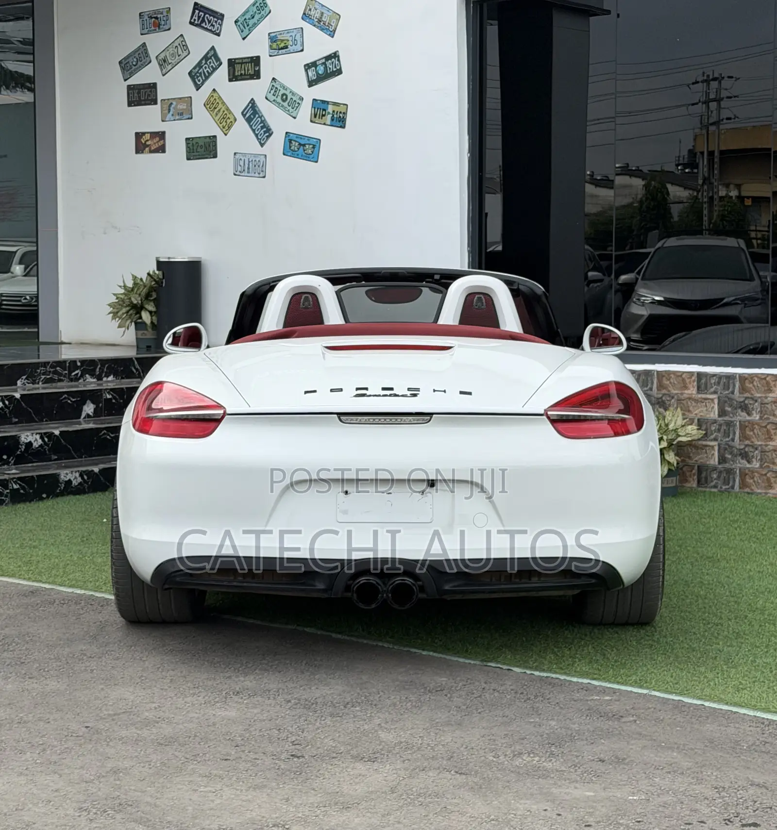 Porsche Boxster 2014 White