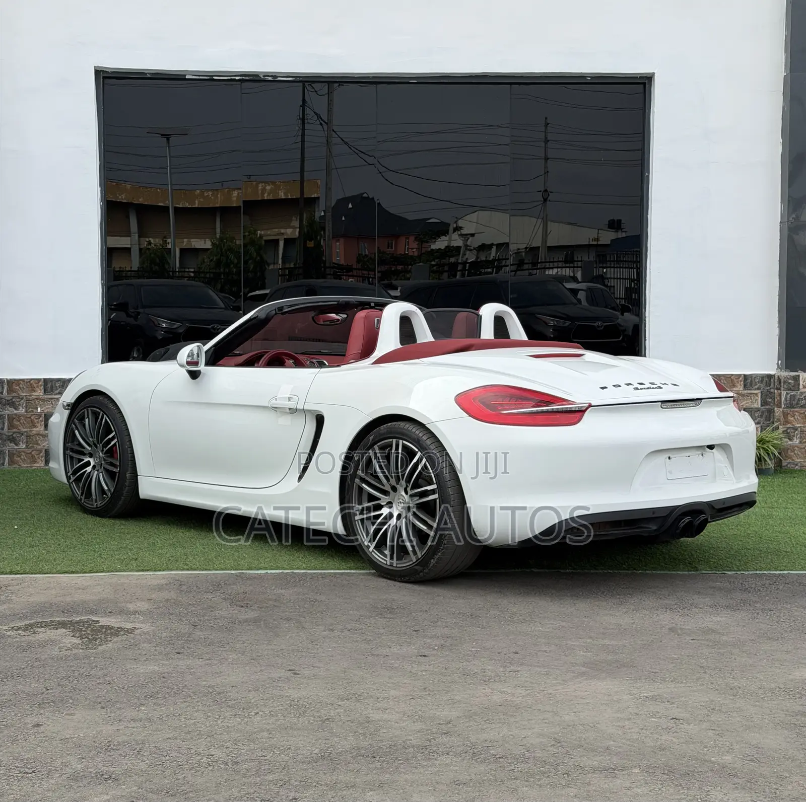 Porsche Boxster 2014 White