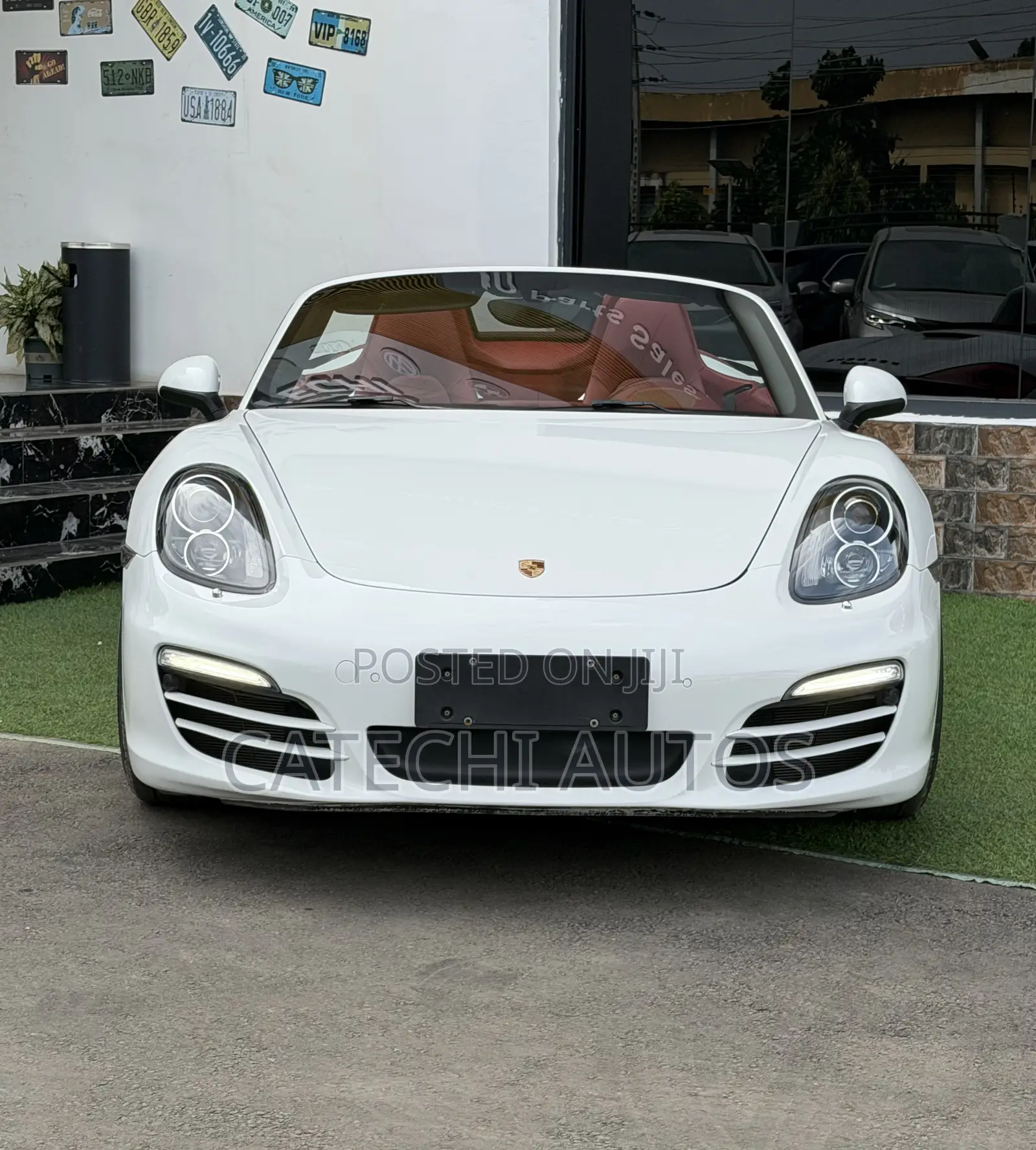 Porsche Boxster 2014 White