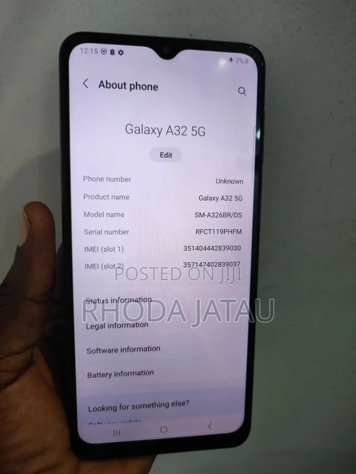 Samsung Galaxy A32 5G 128 GB Purple