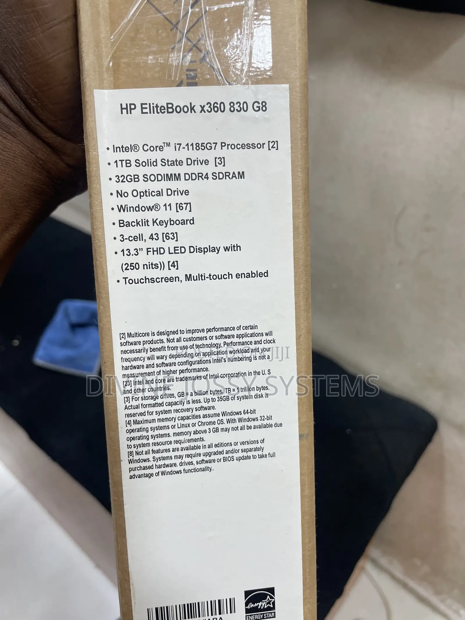 New Laptop HP EliteBook x360 830 G6 32GB Intel Core i7 SSD 1T