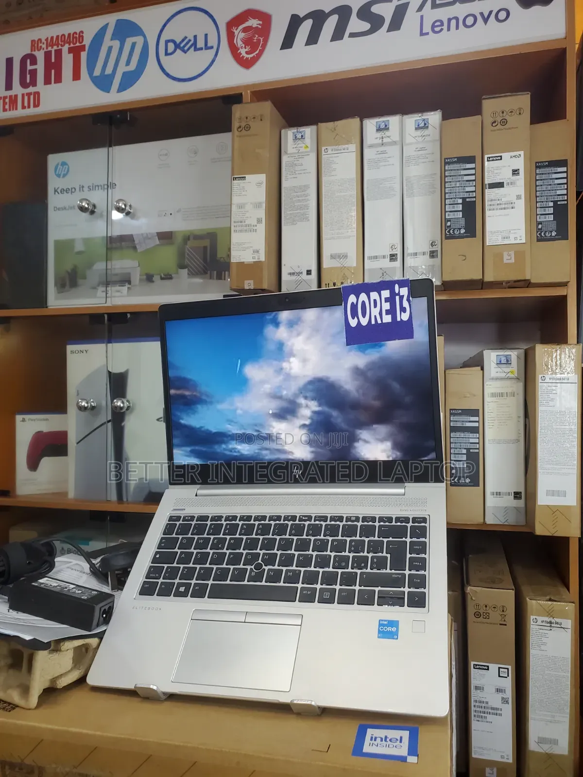 New Laptop HP EliteBook 725 G2 12GB Intel Core i3 SSD 256GB