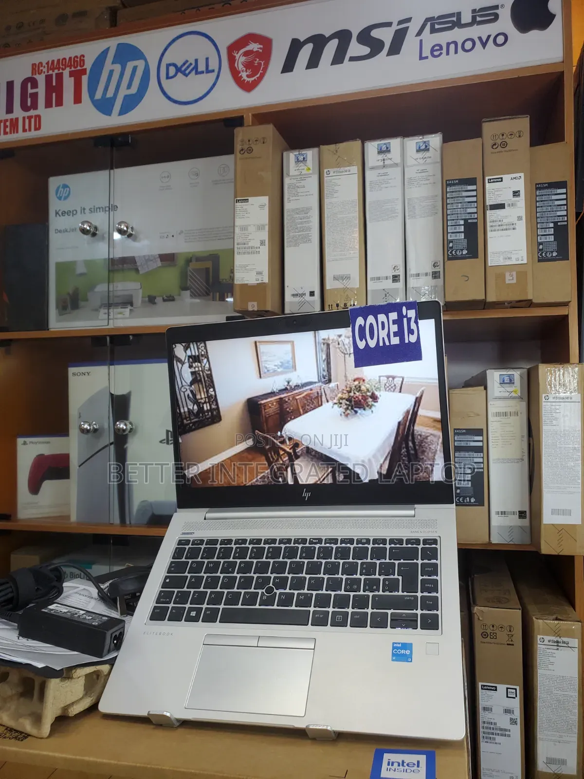 New Laptop HP EliteBook 725 G2 12GB Intel Core i3 SSD 256GB