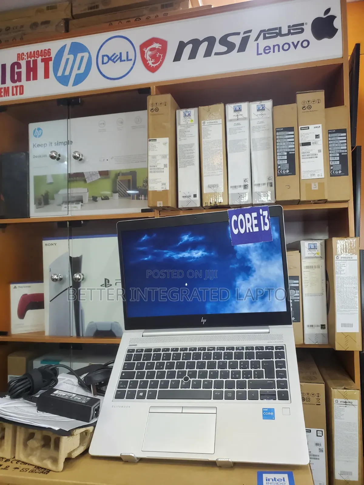 New Laptop HP EliteBook 725 G2 16GB Intel Core i3 SSD 256GB
