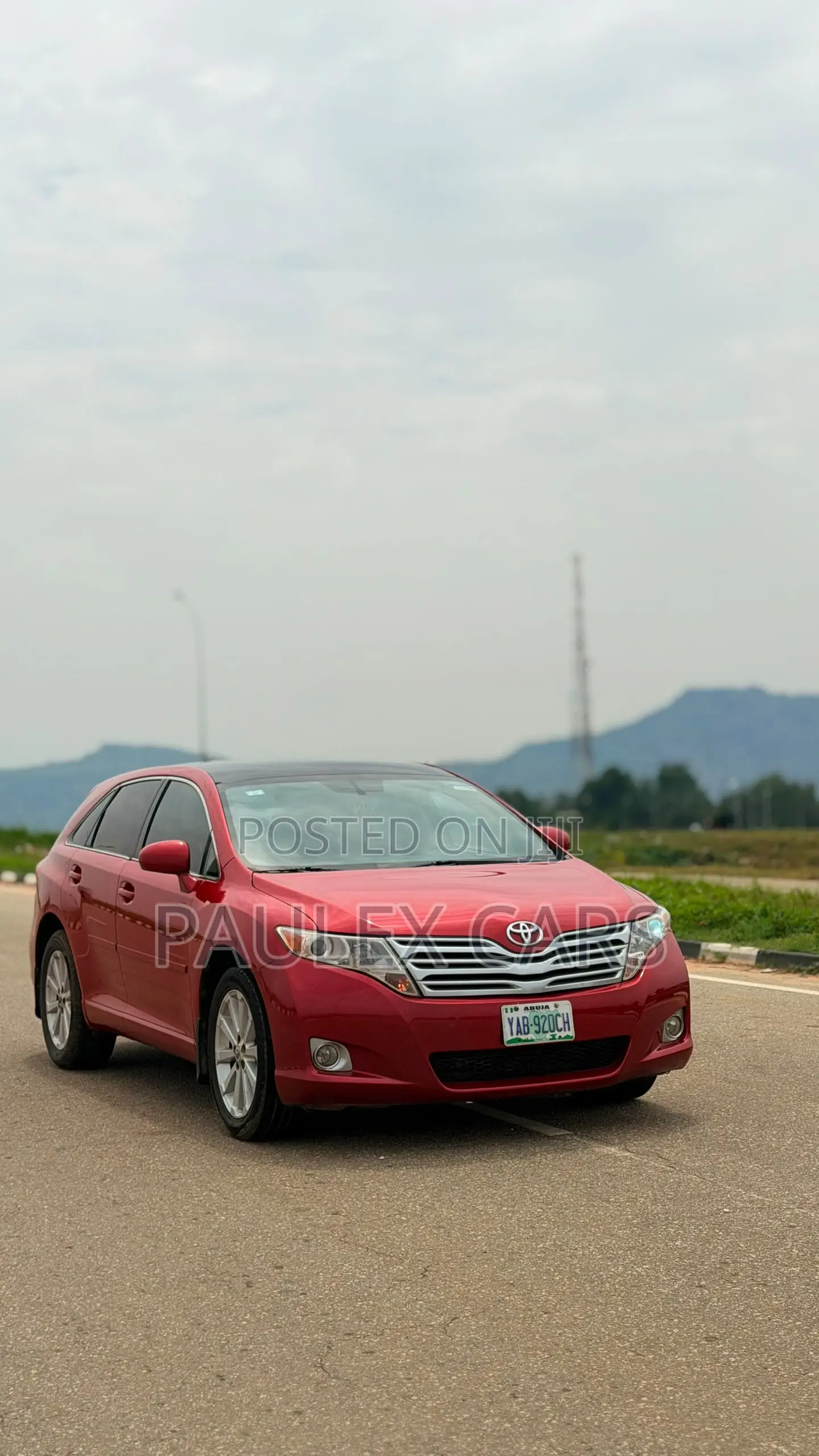 Toyota Venza AWD 2010 Red