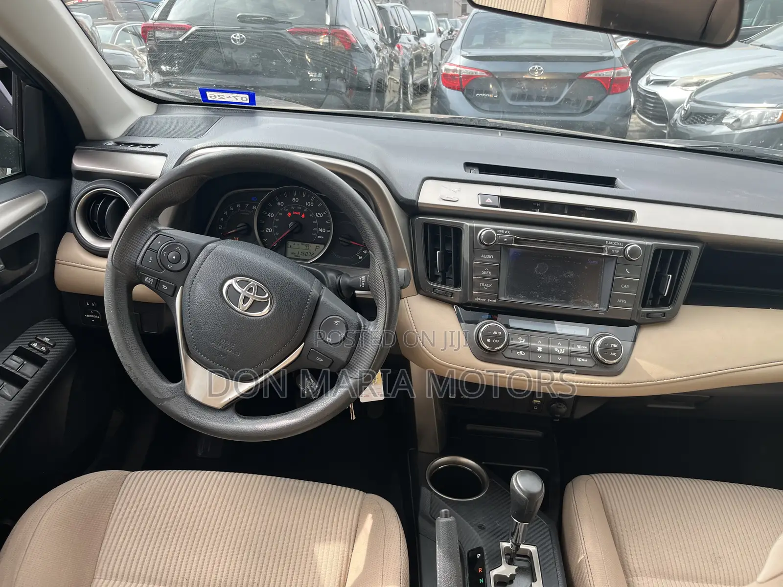 Toyota RAV4 XLE AWD (2.5L 4cyl 6A) 2013 Blue