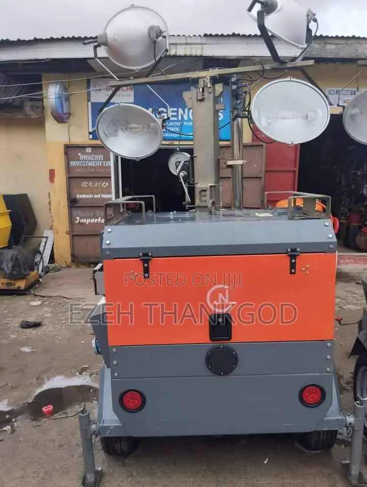 Towable Mobile Diesel Generator Lighting Tower