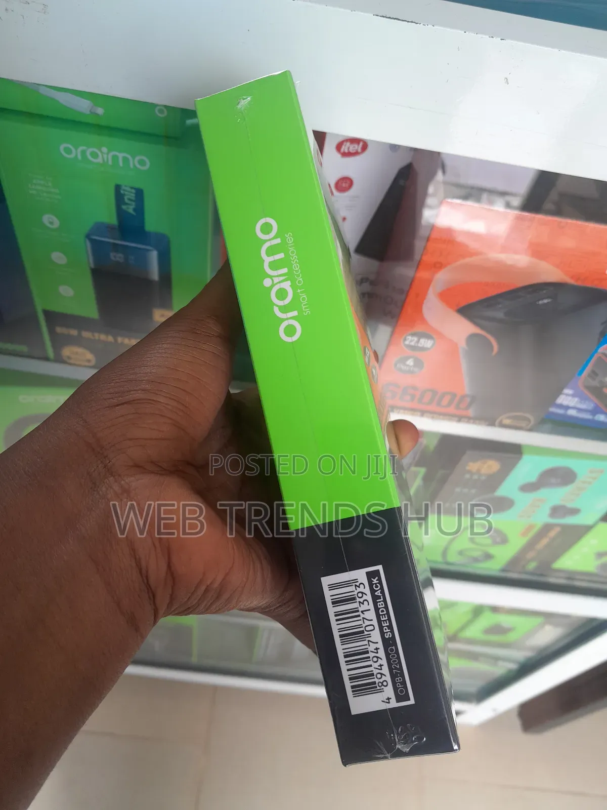 Oraimo 20,000mAh 22.5W PowerNova Q21 Fast Charging PowerBank