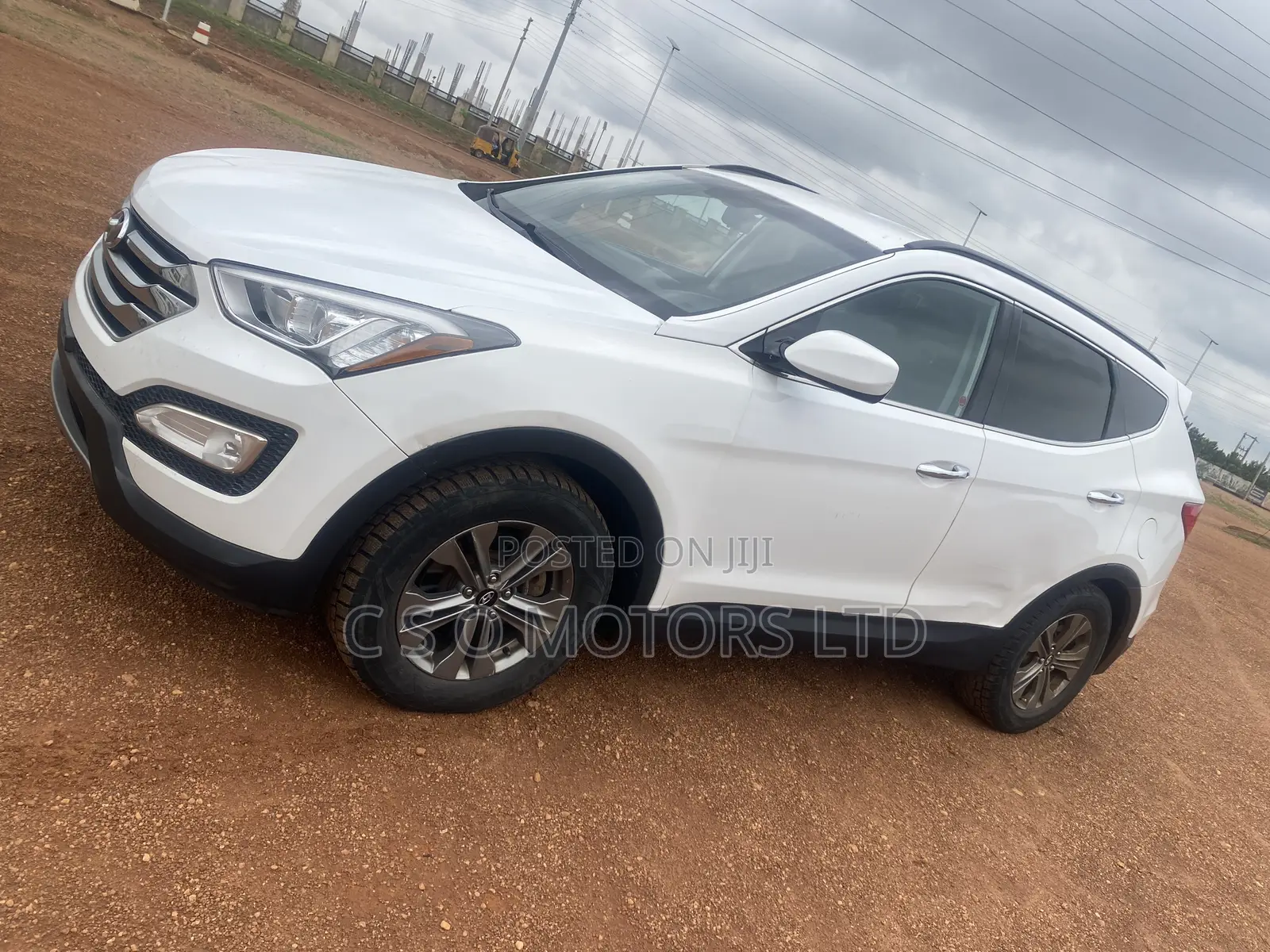 Hyundai Santa Fe 2016 White