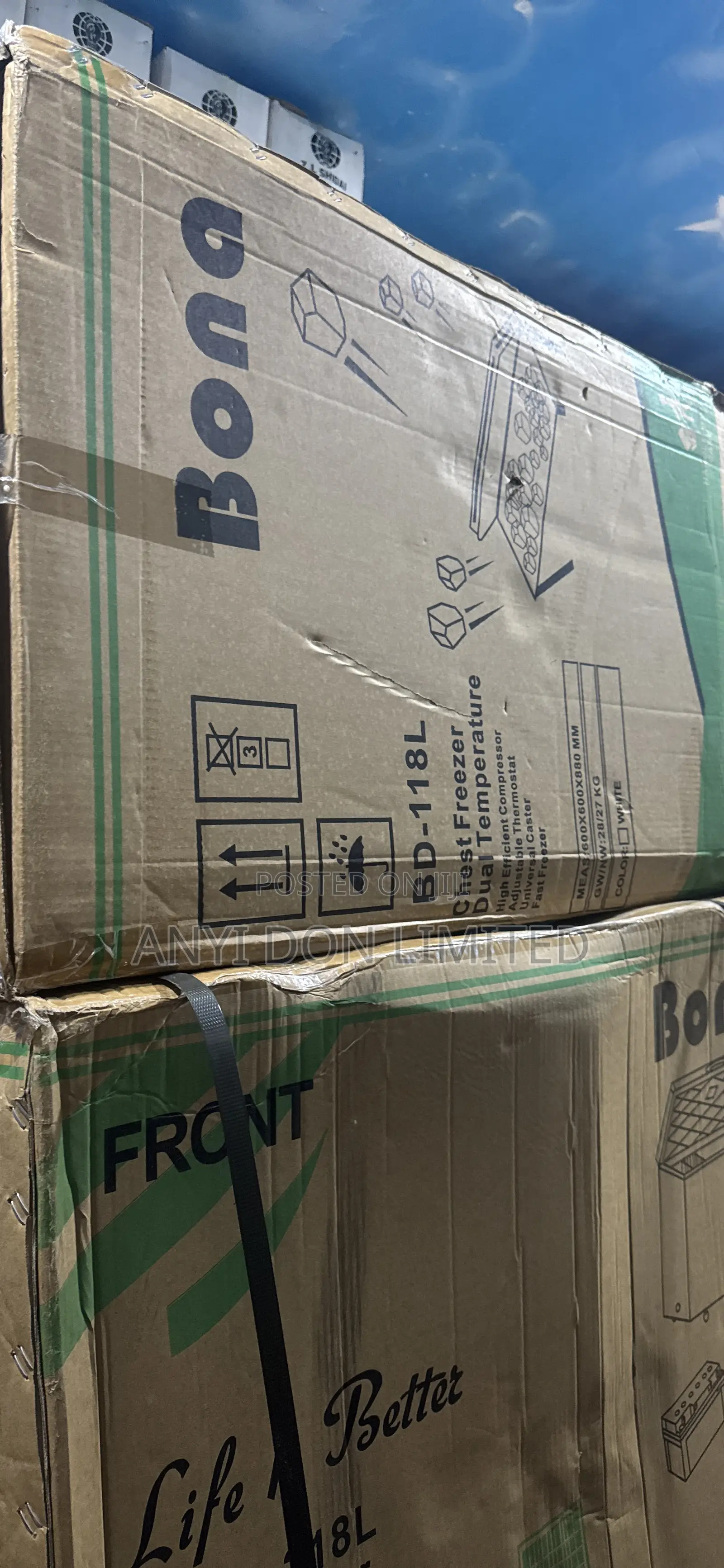 118l AC/Dc Solar Deep Freezer 12/24v