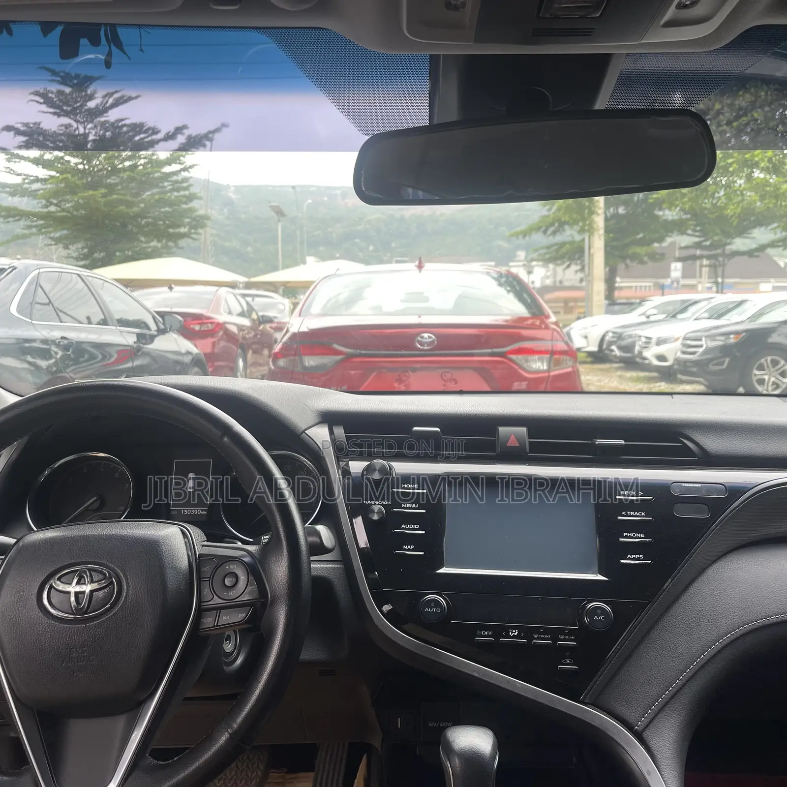 Toyota Camry SE (2.5L 4cyl 8A) 2019 Blue