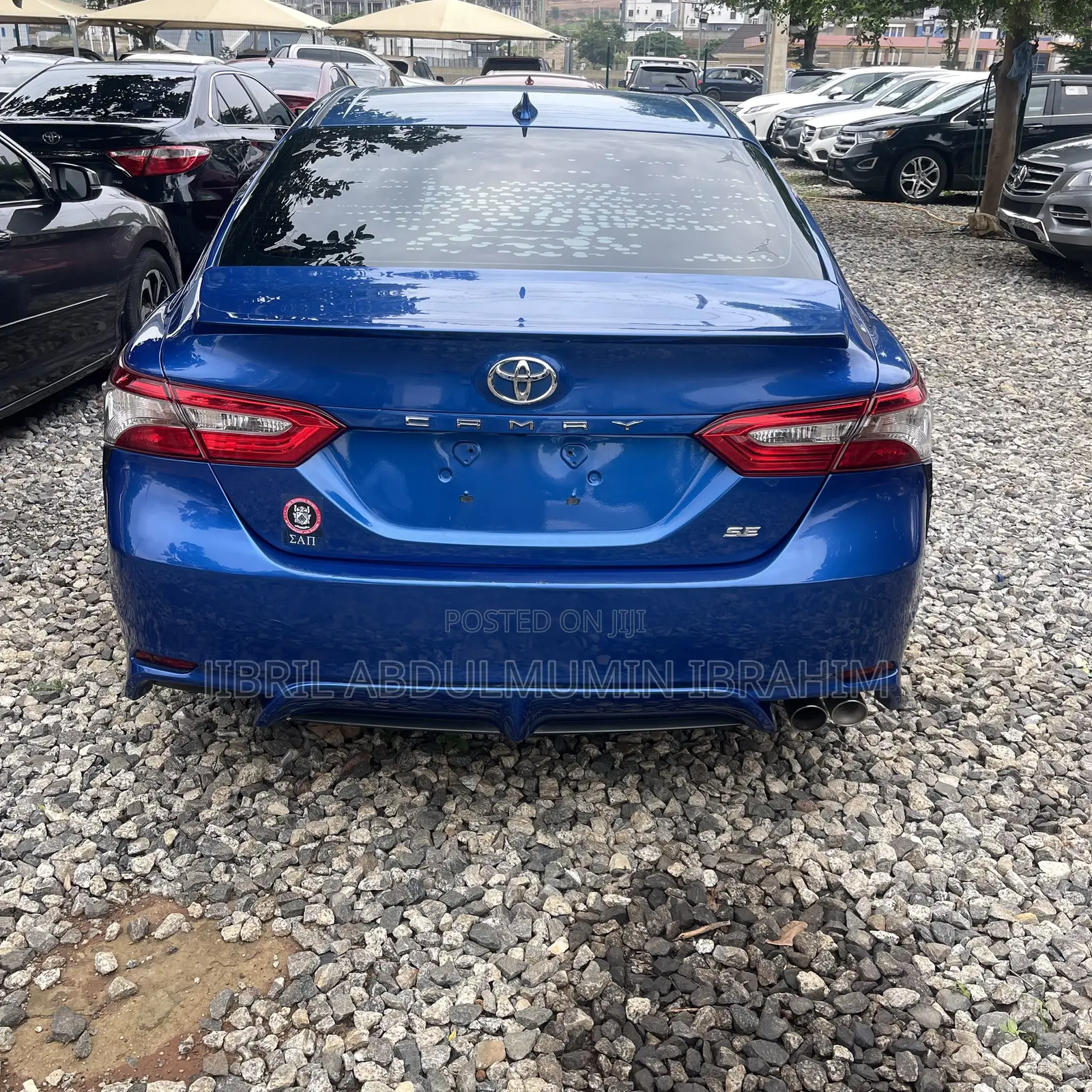 Toyota Camry SE (2.5L 4cyl 8A) 2019 Blue