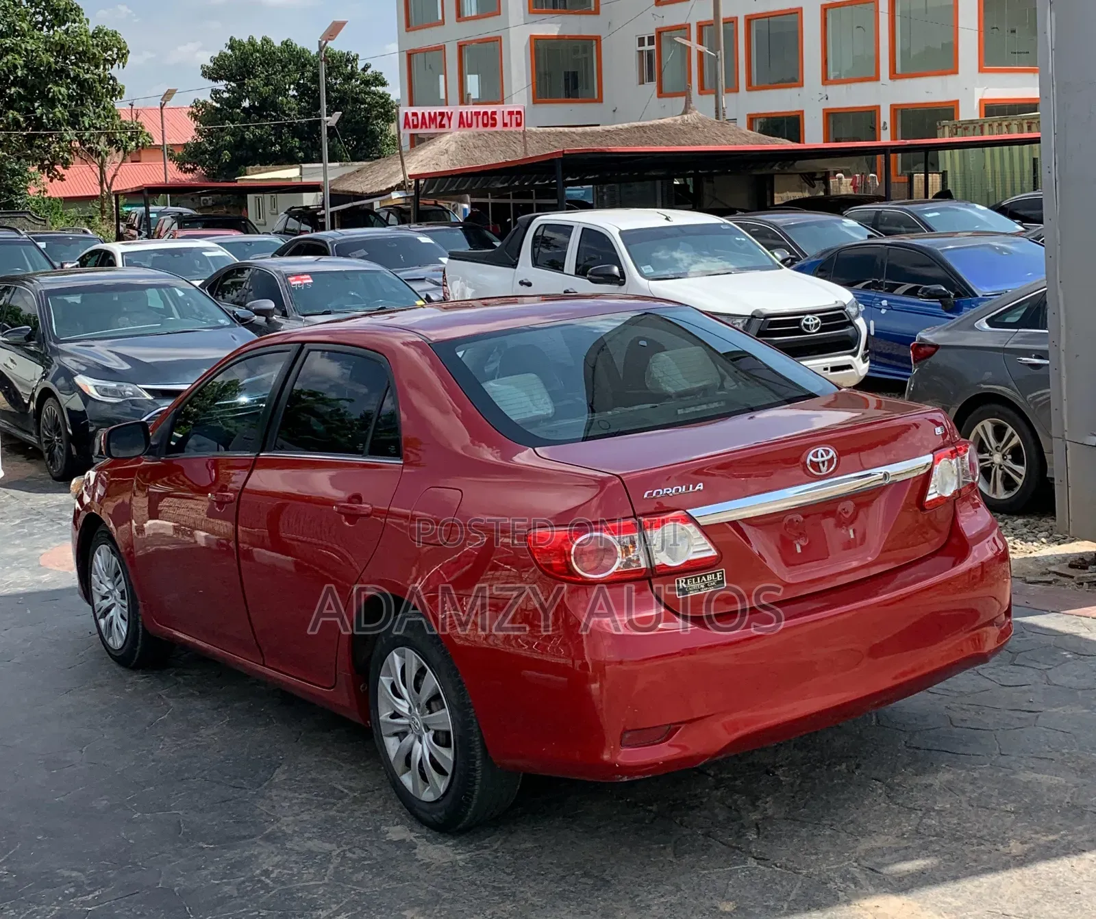 Toyota Corolla 2013 Red