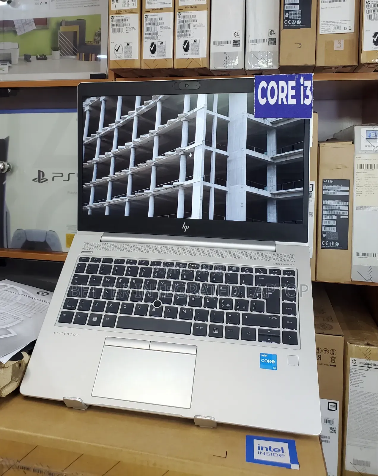New Laptop HP EliteBook 725 G4 8GB Intel Core i3 SSD 256GB