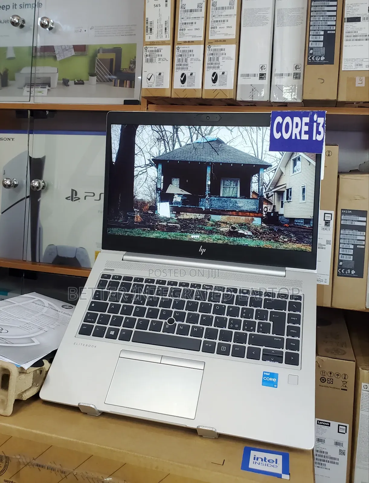 New Laptop HP EliteBook 725 G4 12GB Intel Core i3 SSD 256GB