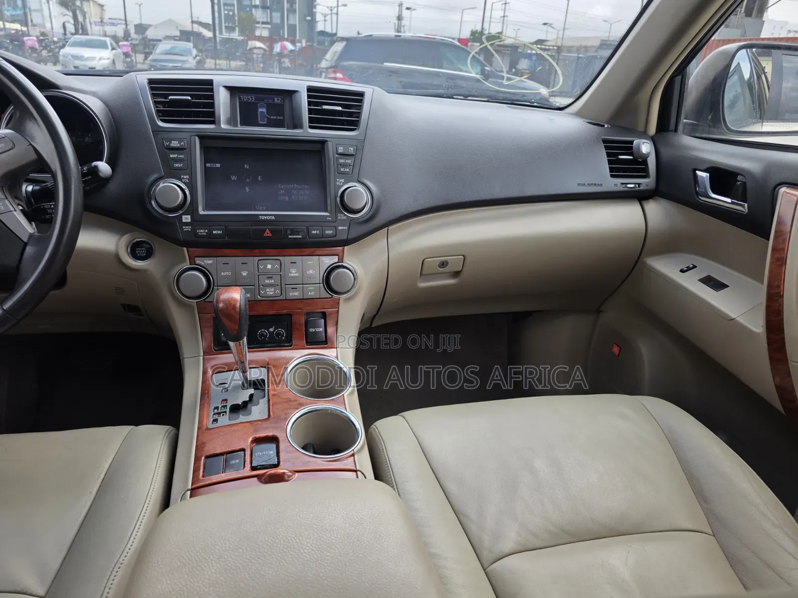 Toyota Highlander Limited 4x4 2008 Gold