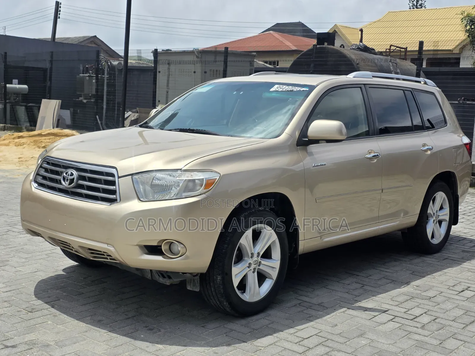 Toyota Highlander Limited 4x4 2008 Gold