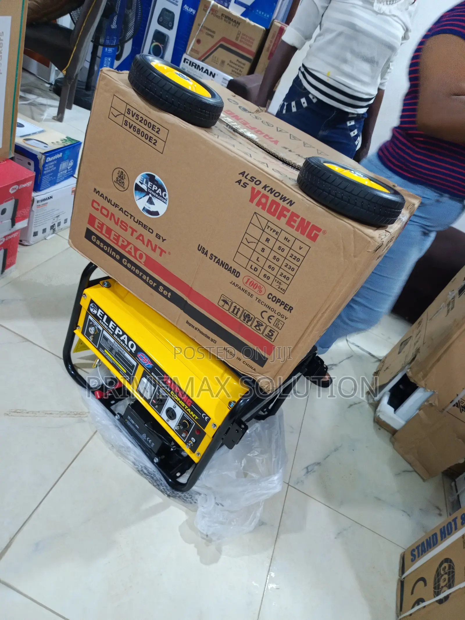Your Everyday Backup Power Solution: Elepaq Constant SV6800E2