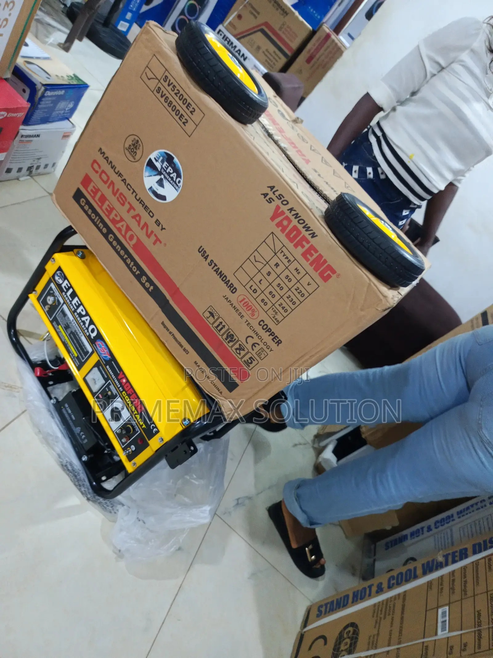 Move It. Start It. Power Everything – Elepaq SV6800E2