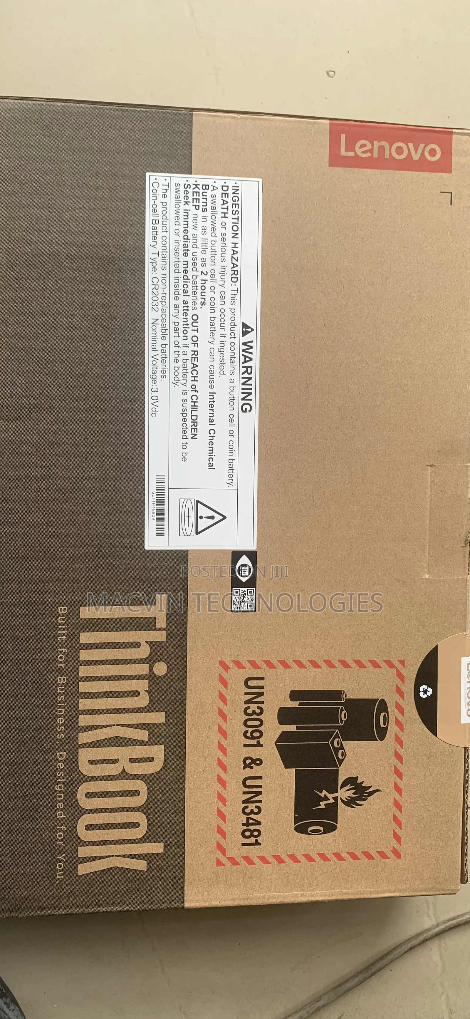 New Laptop Lenovo Thinkbook 14 16GB Intel Core Ultra 5 SSD 512GB