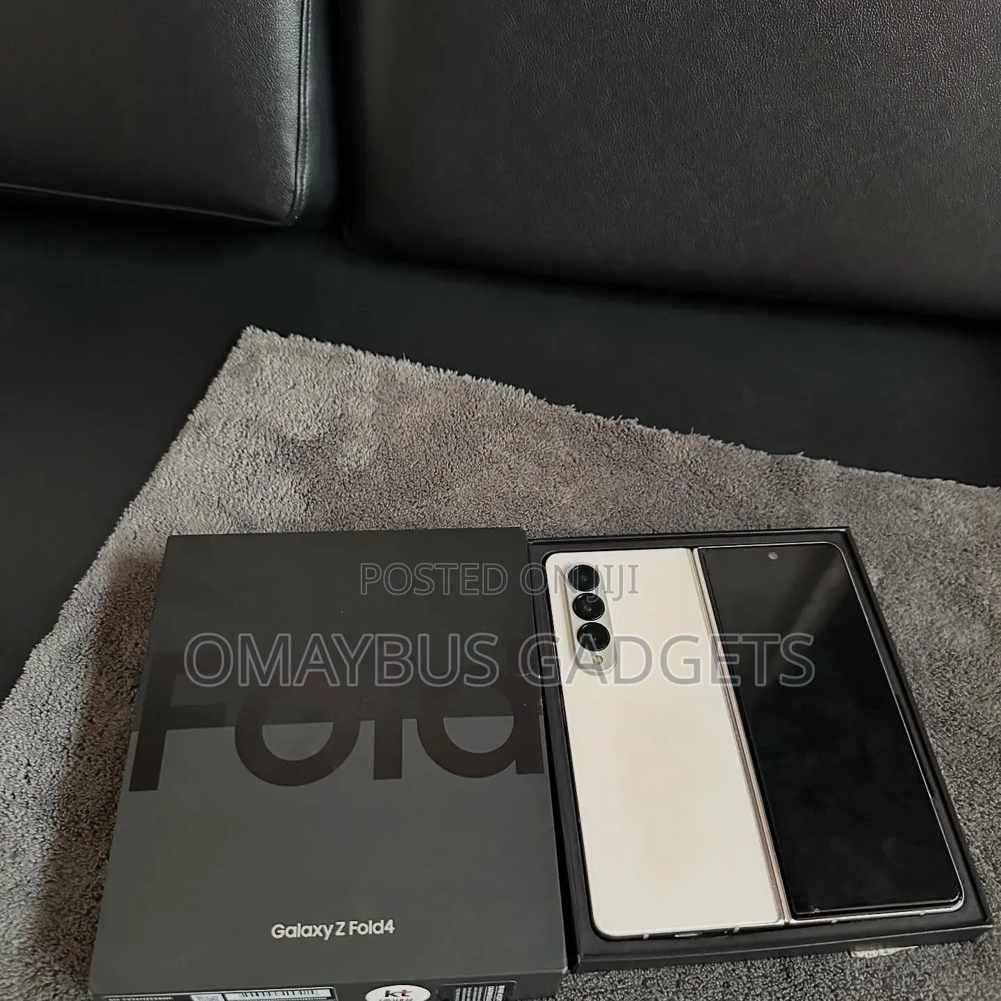 New Samsung Galaxy Z Fold4 256 GB Black