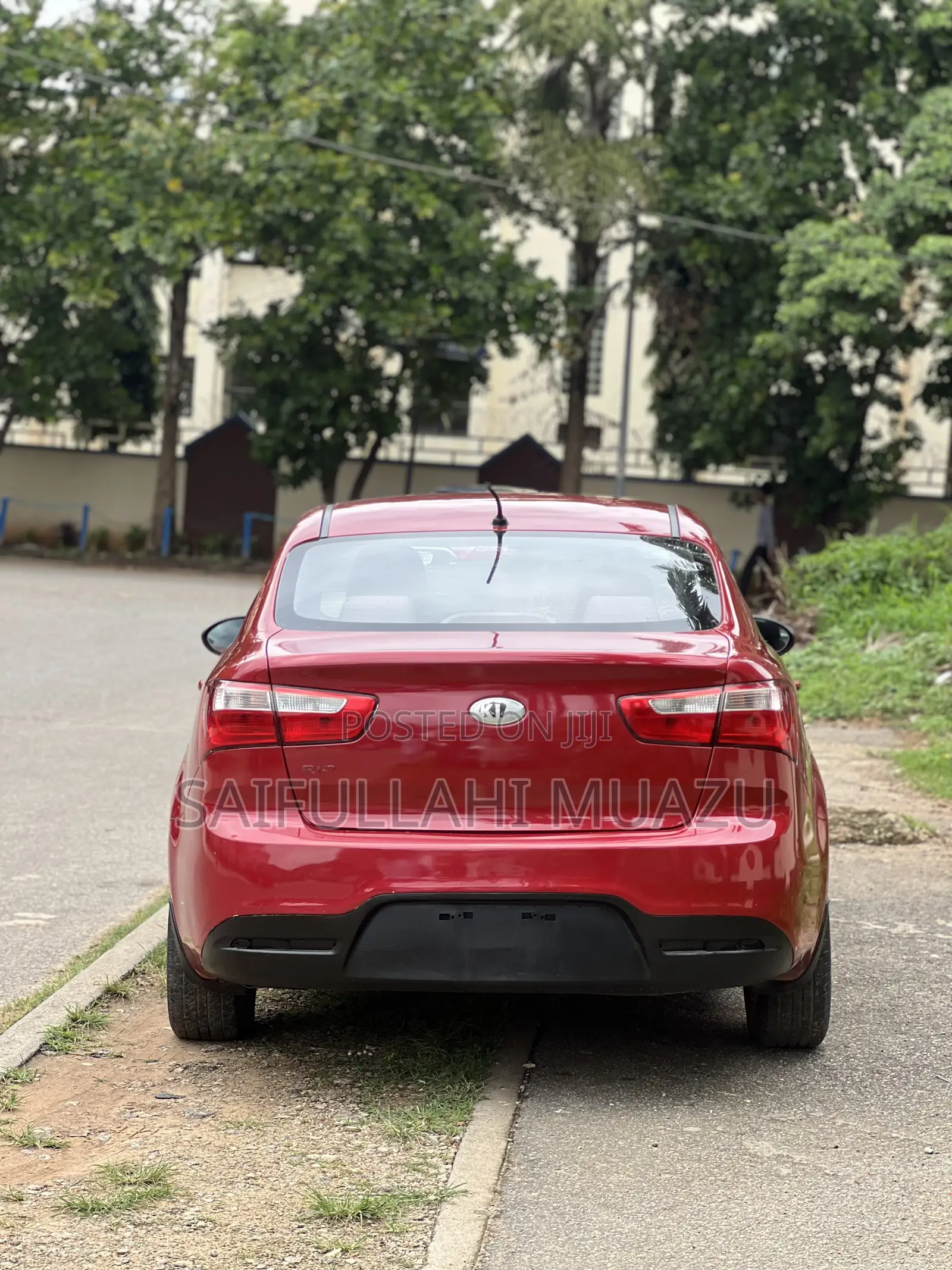 Kia Rio 2013 Red