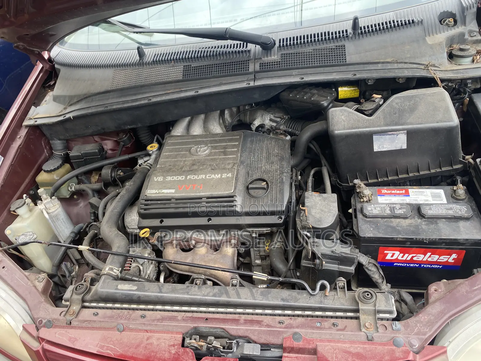Toyota Sienna 2001 Red