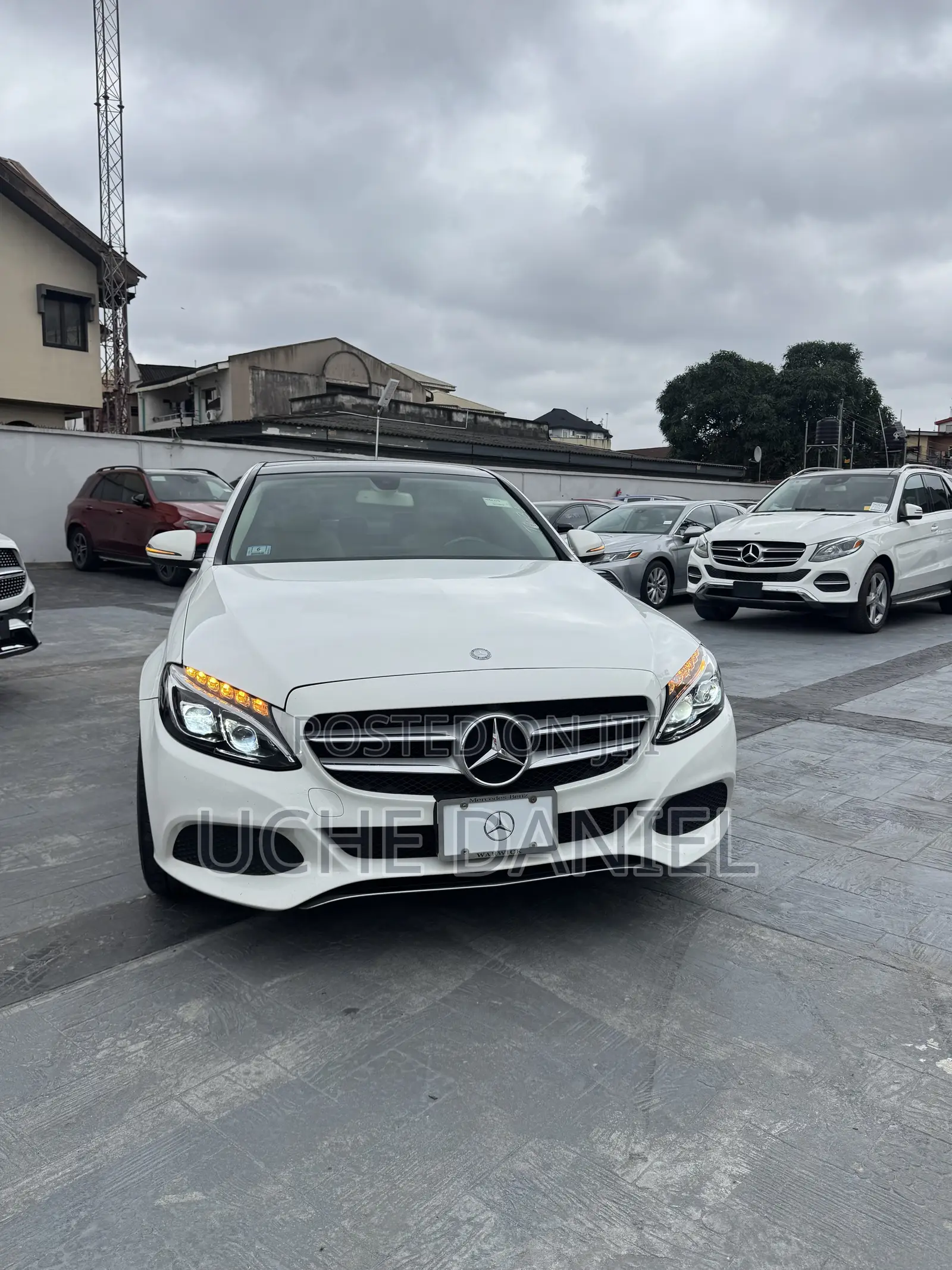 Mercedes-Benz C300 2016 White