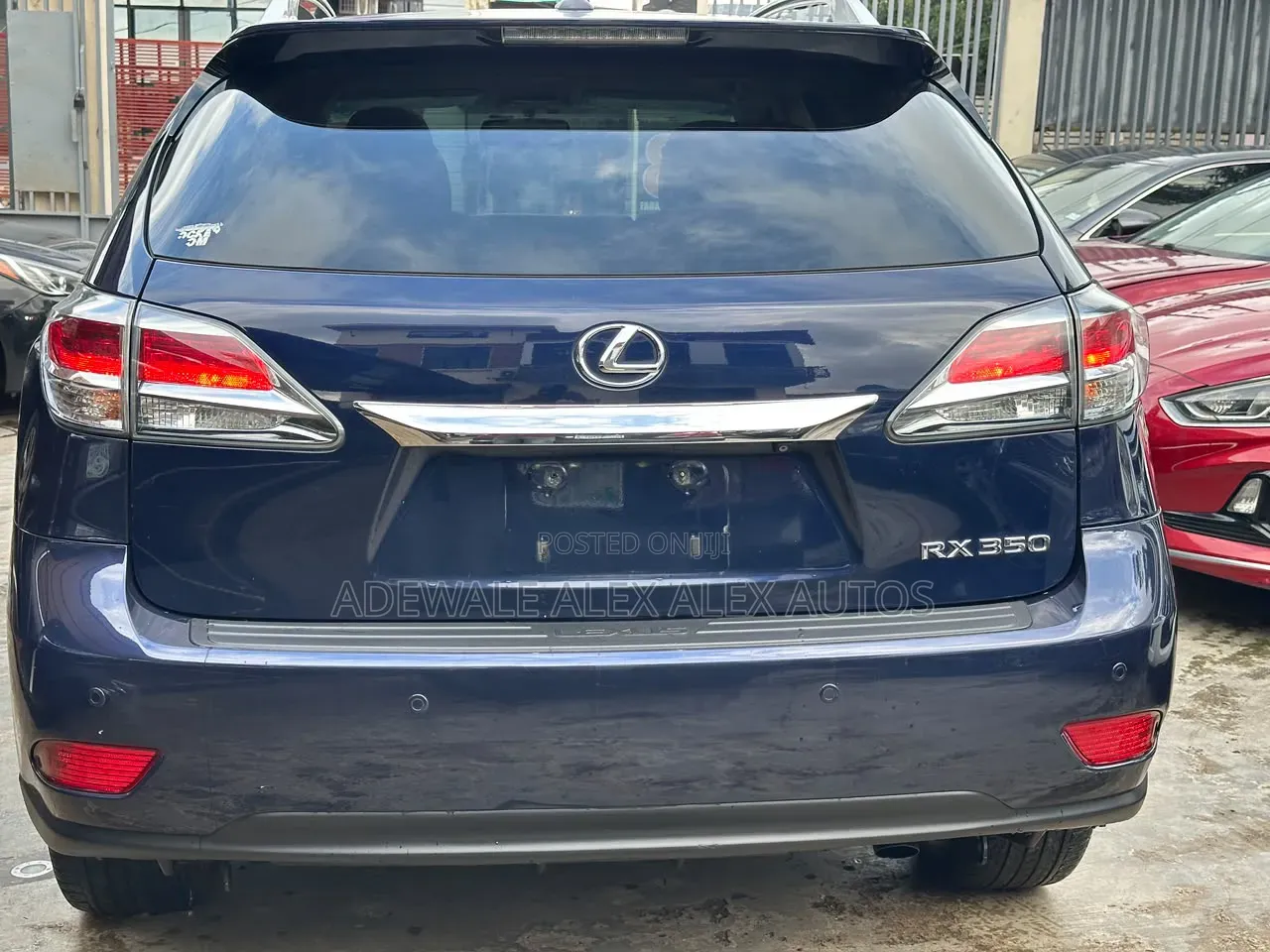 Lexus RX 2012 Blue