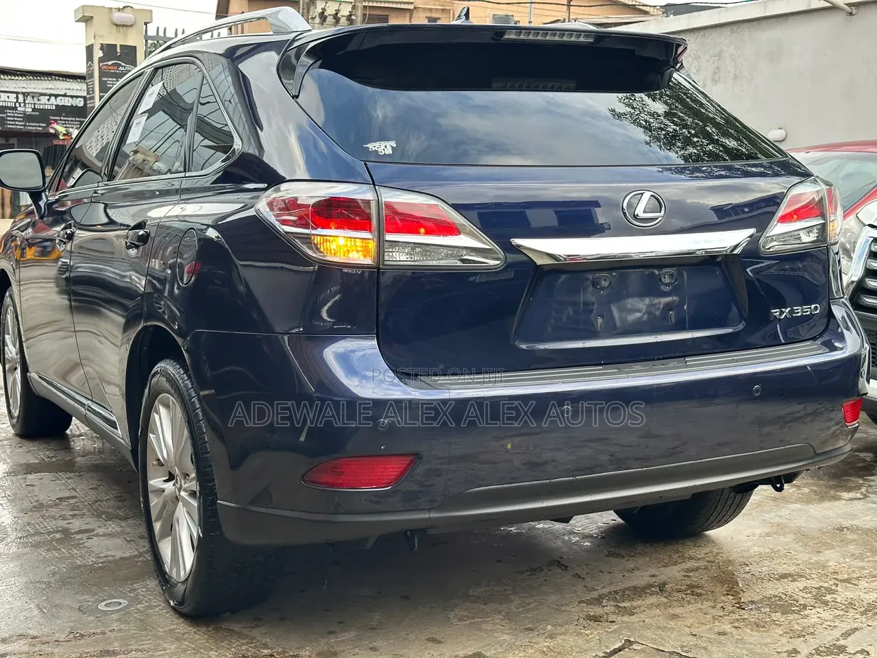 Lexus RX 2012 Blue