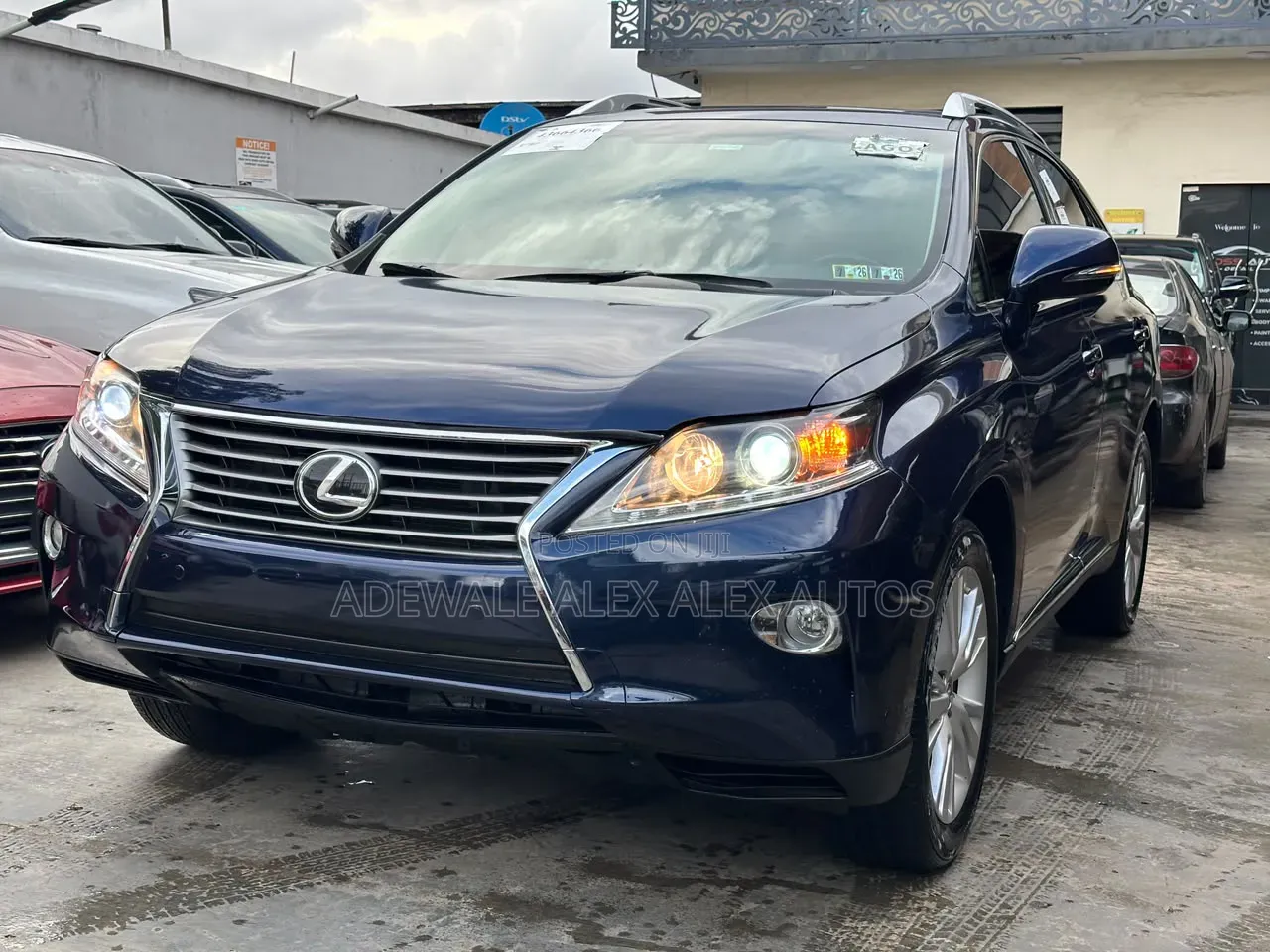 Lexus RX 2012 Blue