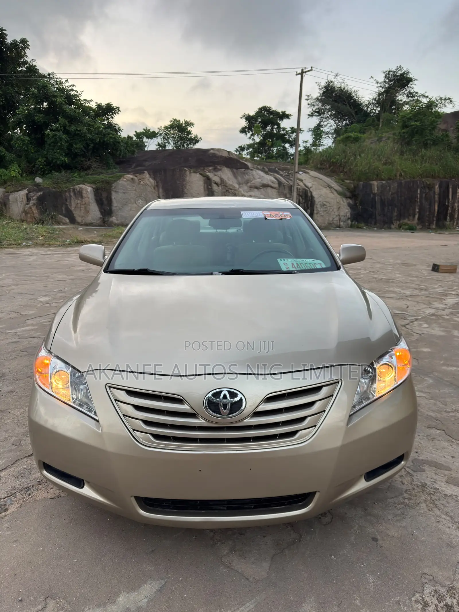 Toyota Camry 2.4 LE 2008 Gold