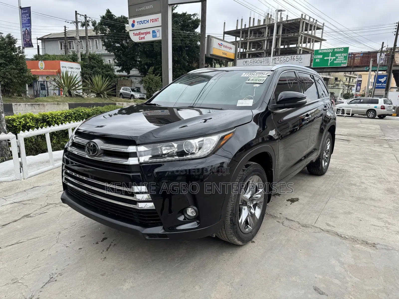 Toyota Highlander Limited Platinum 2019 Black